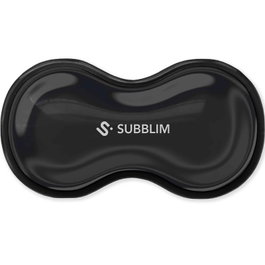 Subblim Ergo Cristal Flex Reposamuñecas Negro